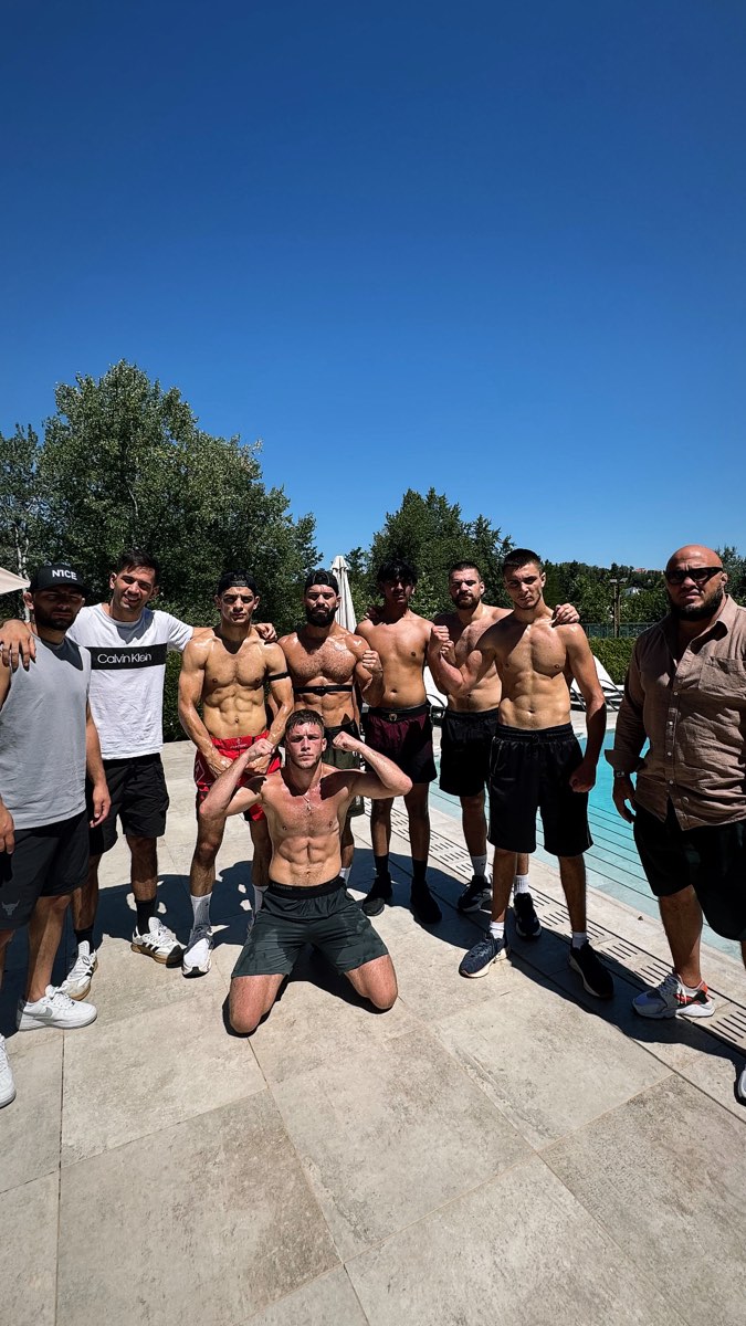 Das Team nach dem gemeinsamen Lauf